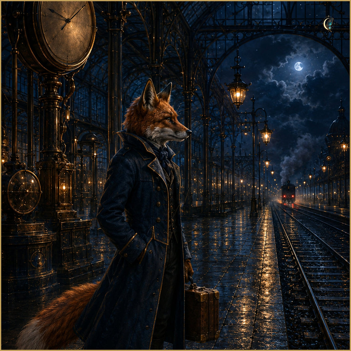 Midnight Menagerie — The Fox at the Last Station — Nivellume Studio