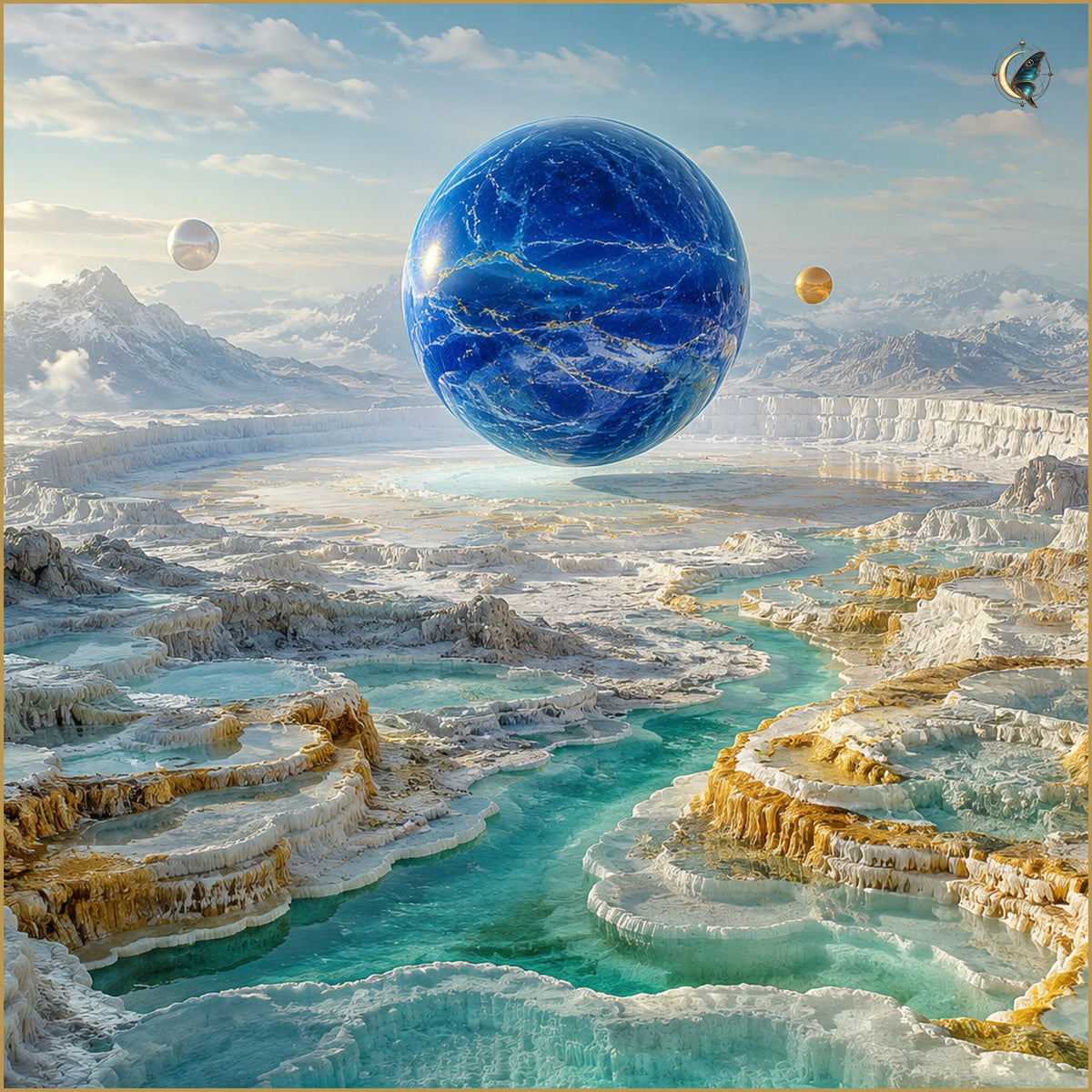 The Impossible Meridian — image de collection Nivellume Studio