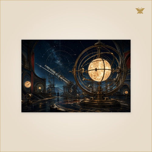 Observatory of Lost Suns — petit format 90 × 60 cm