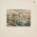 The Mare Who Crossed the Blue Silence — mockup grand format 70 × 50 cm