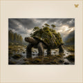 The Mossback Colossus — grand format 100 × 70 cm