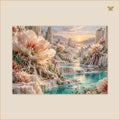 The Garden That Rose Through Salt — grand format 70 × 50 cm