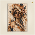 The Keeper of the Copper Veil — grand format 70 × 100 cm