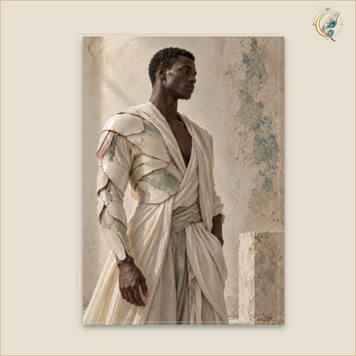 The Body Kept Its Seams — Grand 70 × 100 cm