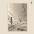 The Figure in the Pale Distance — Grand 70 × 100 cm