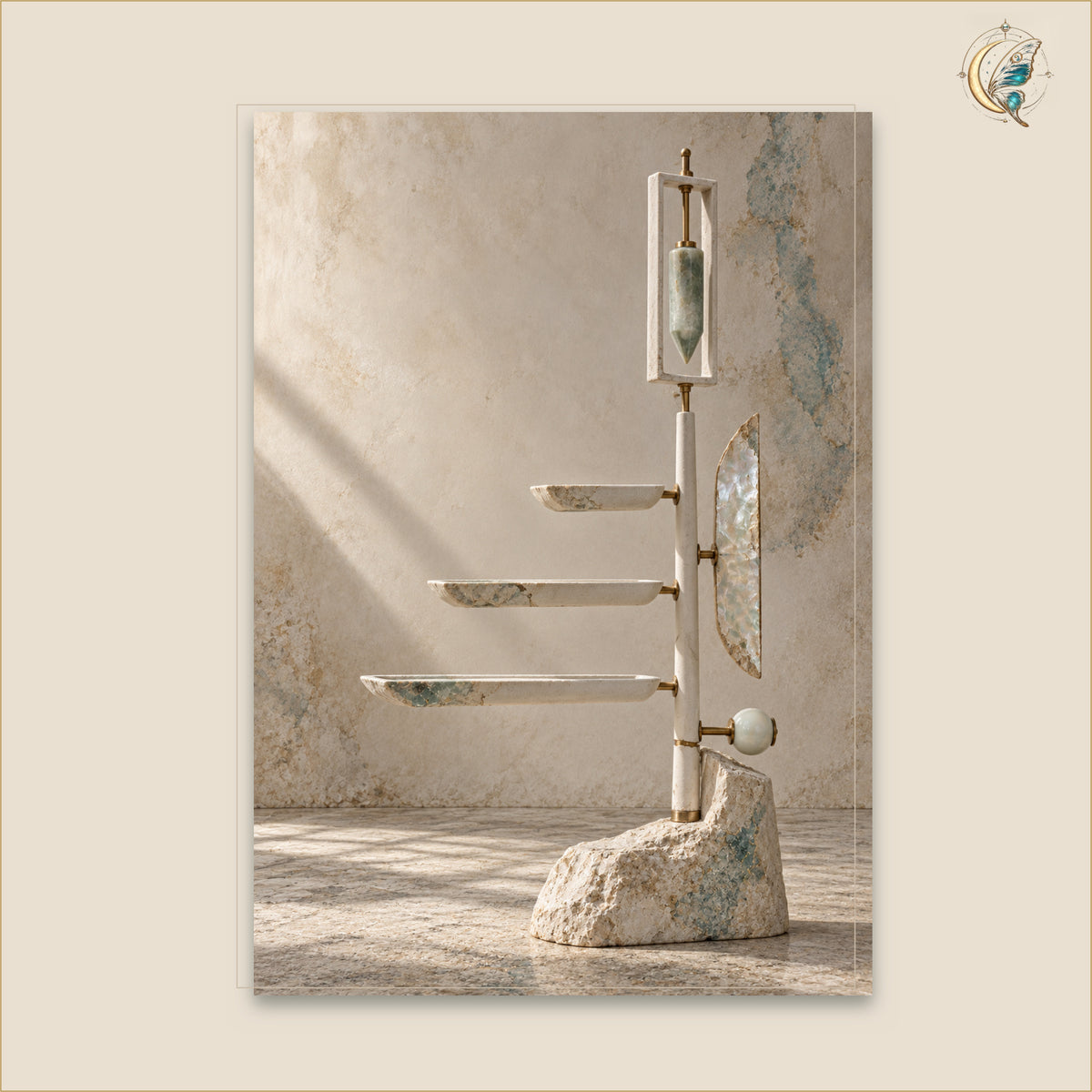 Instrument for a Sleeping Tide — Grand 70 × 100 cm