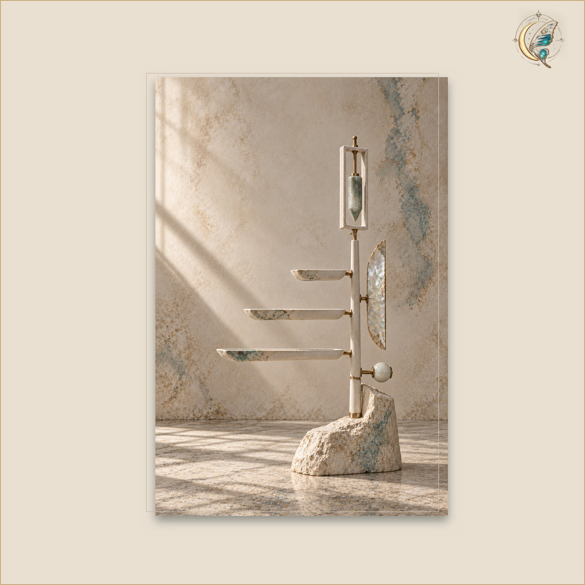 Instrument for a Sleeping Tide — Petit 60 × 90 cm