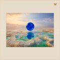 The Cobalt Moon Above the Salt Bloom — mockup Premium grand 70 × 50 cm