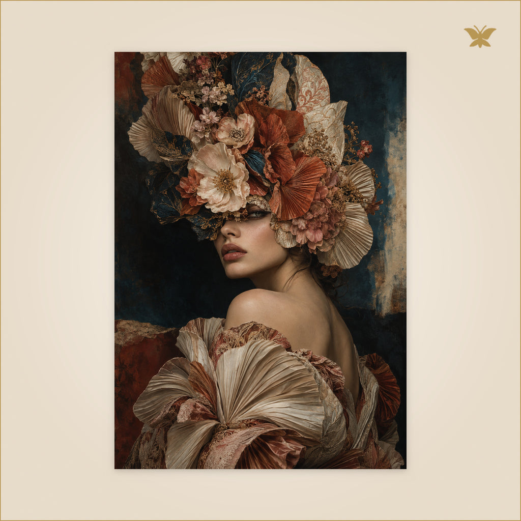 The Garden Above Her Eyes — grand format 70 × 100 cm