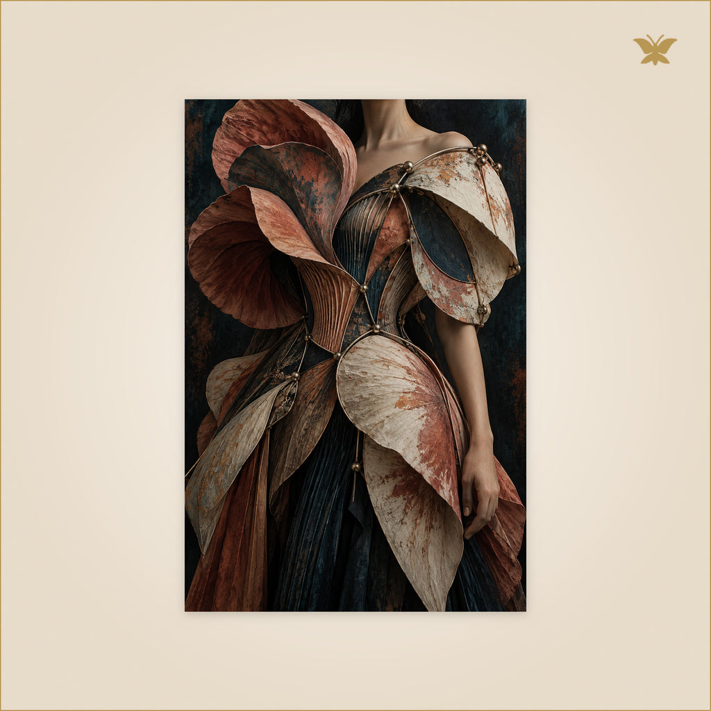 The Architecture of Petals — petit format 60 × 90 cm
