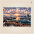 The Horizon Where Winter Flowered — grand format 100 × 70 cm