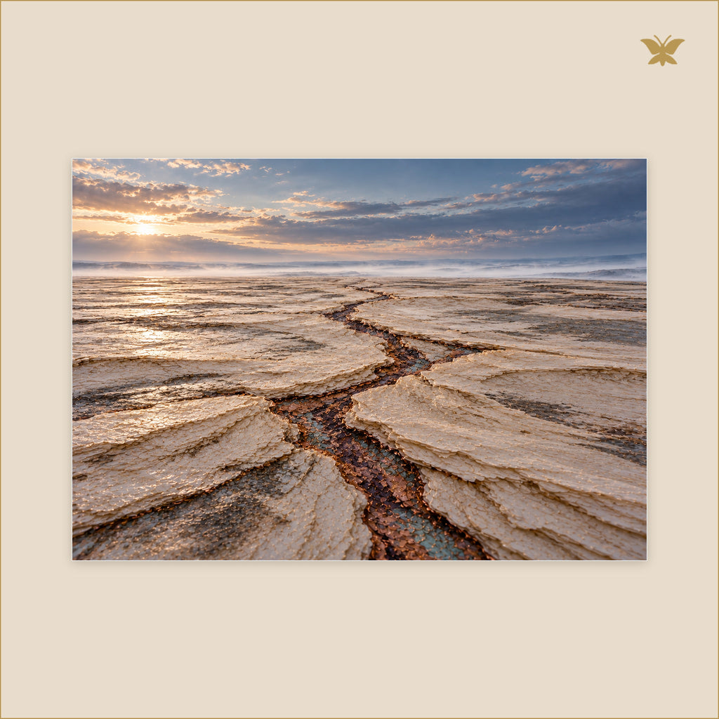 The Last Copper Seam — grand format 100 × 70 cm