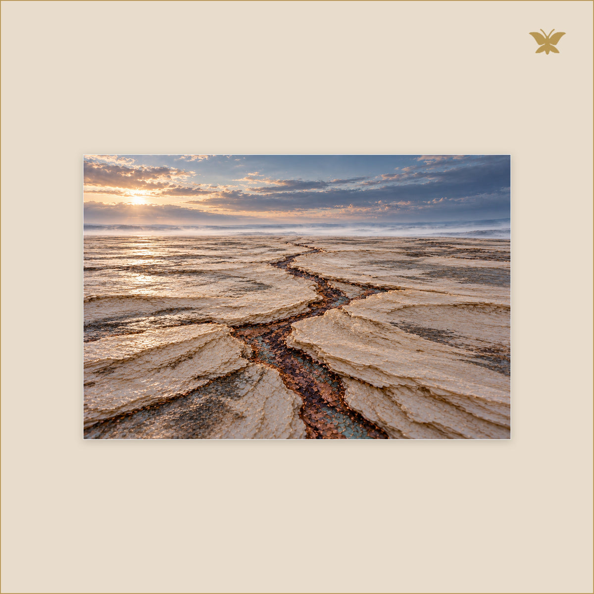 The Last Copper Seam — petit format 90 × 60 cm