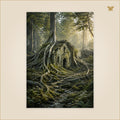 Chapel of the Sleeping Roots — grand format 70 × 100 cm