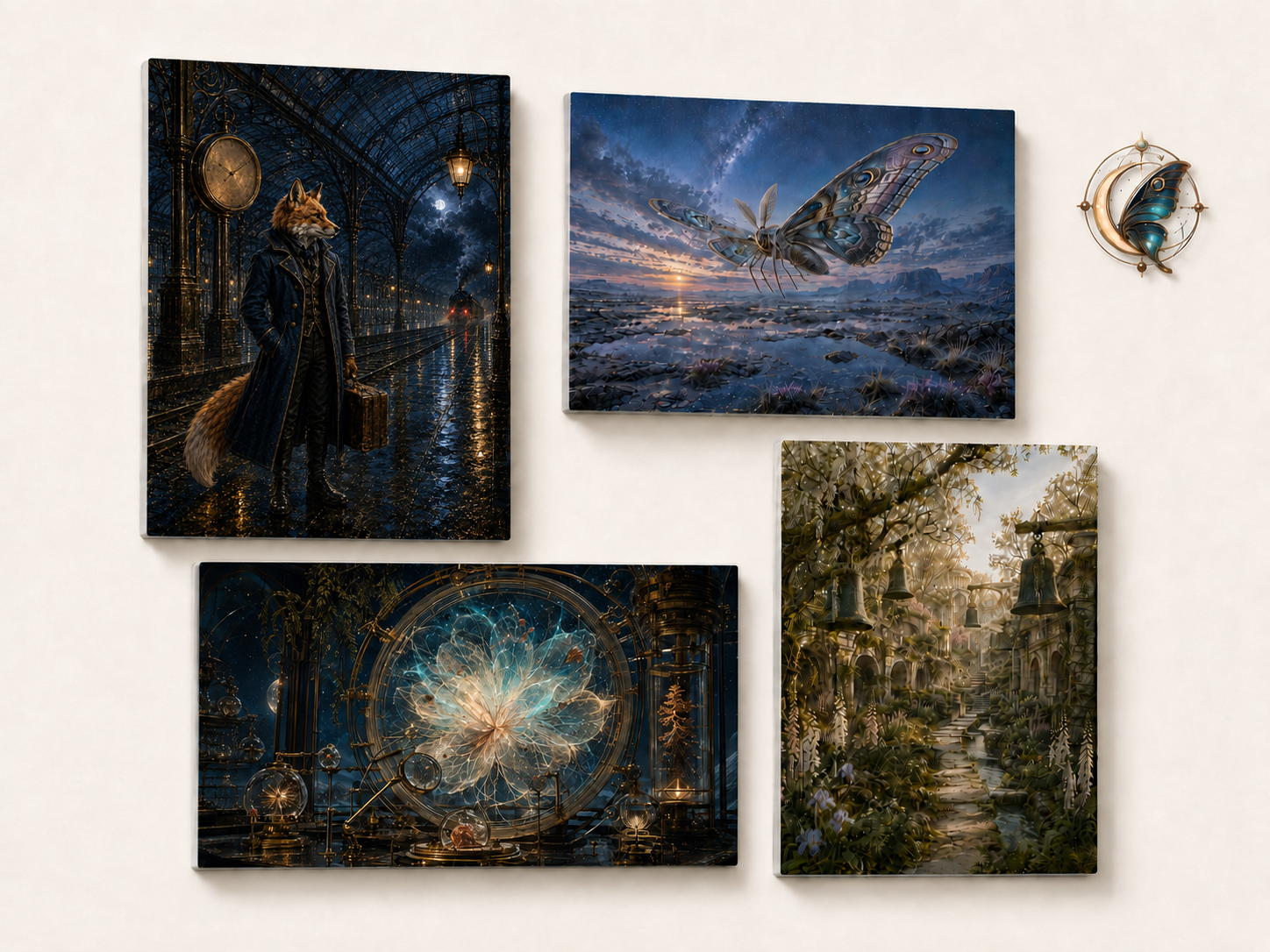 Sélection d’œuvres de Nivellume Studio