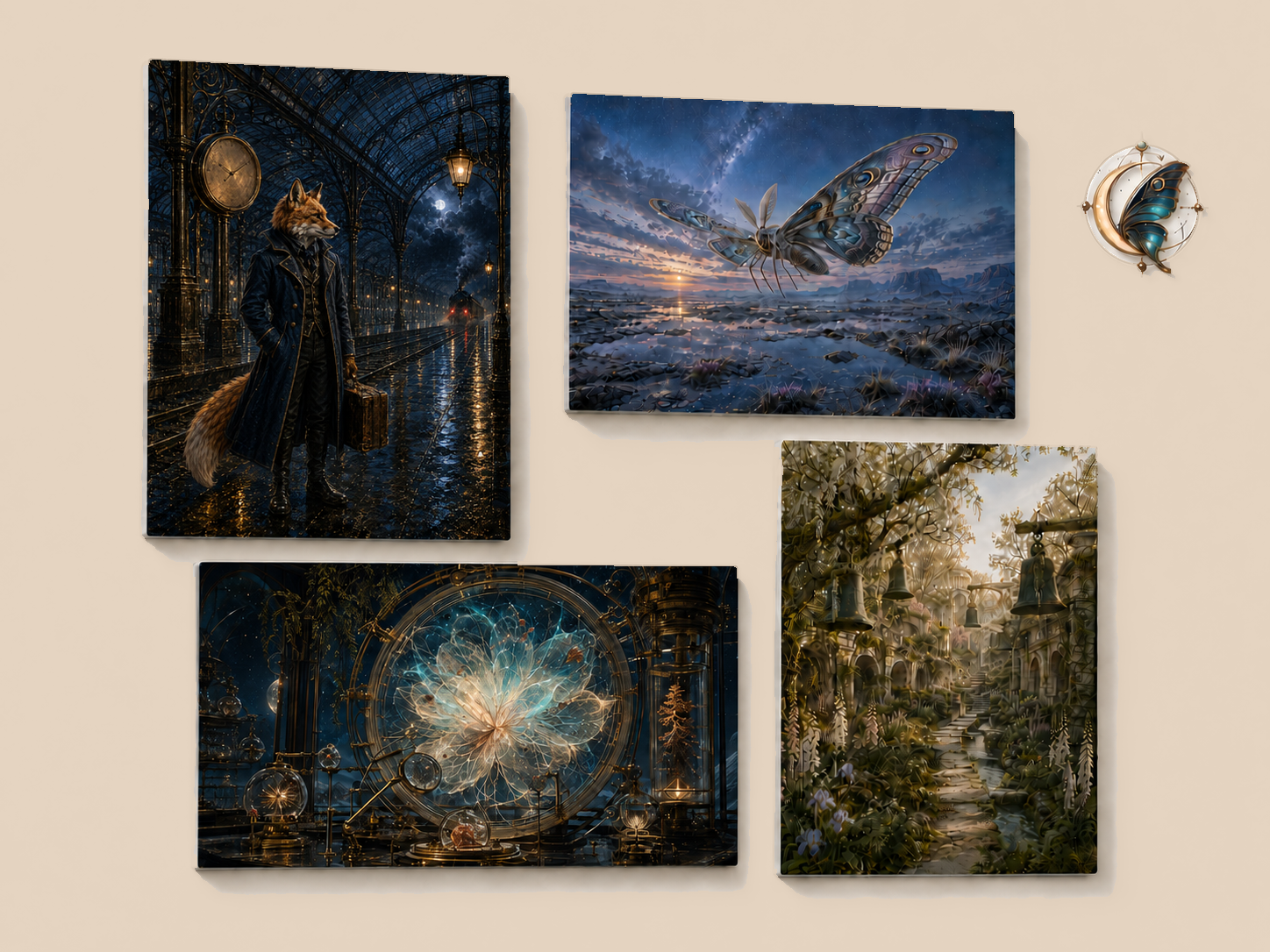 Sélection d’œuvres de Nivellume Studio